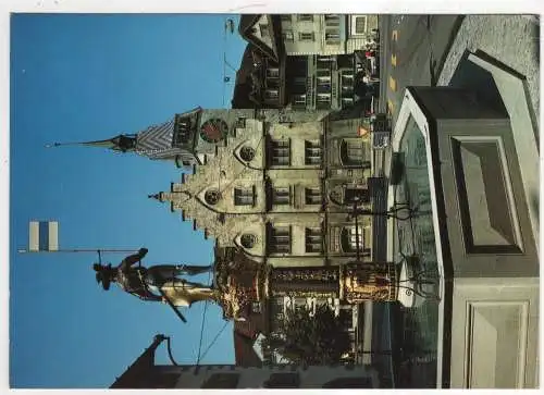 [Ansichtskarte] SWITZERLAND - Zug - Kolinbrunnen am Kolinplatz. 