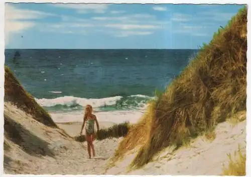 [Ansichtskarte] GERMANY - Dünen und Meer. 