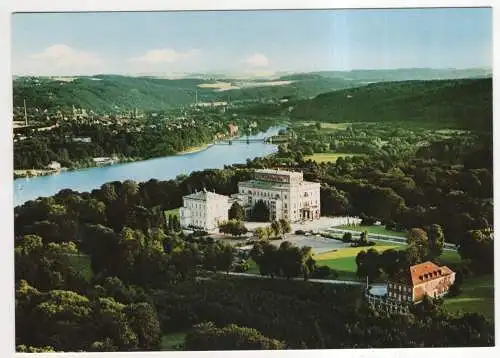 [Ansichtskarte] GERMANY - Essen - Villa Hügel mit Baldeneysee. 