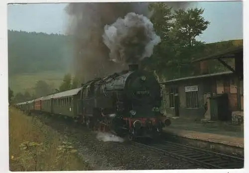 [Ansichtskarte] EISENBAHN - Historische Dampflokomotive 95 1027-2. 