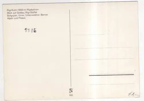 [Ansichtskarte] EISENBAHN - Rigi-Kulm. 