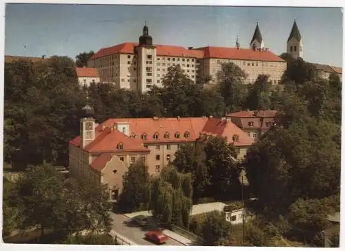 [Ansichtskarte] GERMANY - Freising a. d. Isar / Obb. - Blick zum Domberg. 