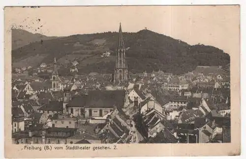 [Ansichtskarte] GERMANY - Freiburg / B. vom Stadttheater gesehen. 