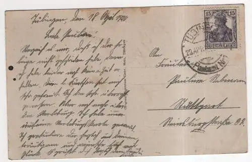 [Ansichtskarte] GERMANY - Tübingen an N. 