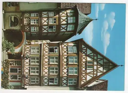 [Ansichtskarte] GERMANY - Wertheim am Main - Hahn'sches Haus am Marktplatz. 