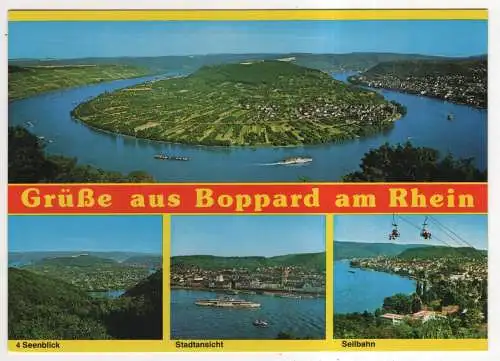 [Ansichtskarte] GERMANY - Boppard am Rhein. 