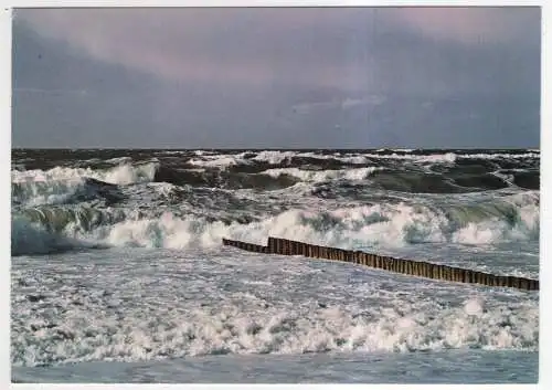 [Ansichtskarte] GERMANY - Sylt - Nordsee und Buhne. 