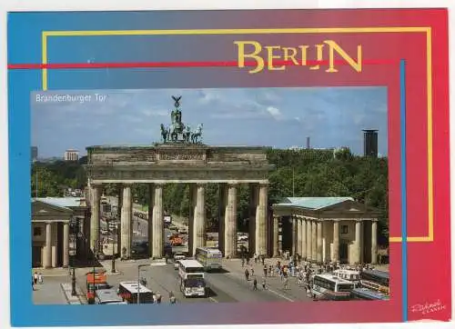 [Ansichtskarte] GERMANY - Berlin - Brandenburger Tor. 