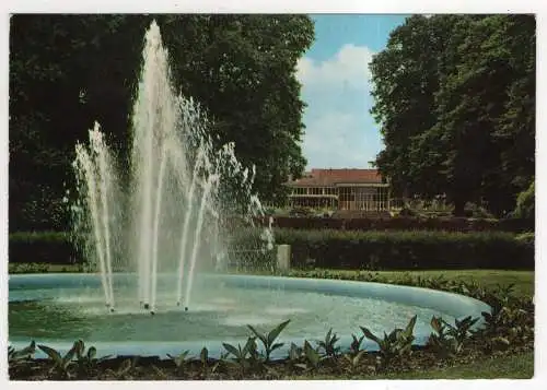 [Ansichtskarte] GERMANY - Bad Homburg v. d. Höhe - Kurpark und Kurhaus. 