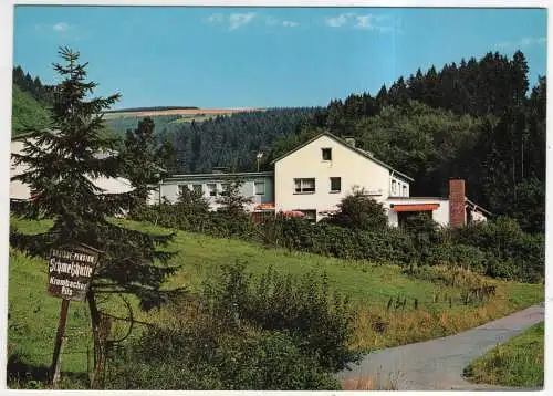 [Ansichtskarte] GERMANY - Girkhausen / Wittgenstein - Gasthof - Pension Schmelzhütte. 