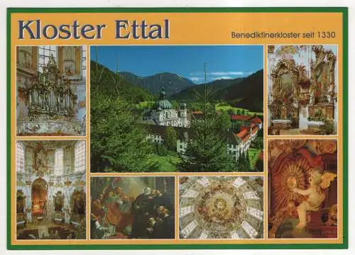 [Ansichtskarte] GERMANY - Kloster Ettal. 