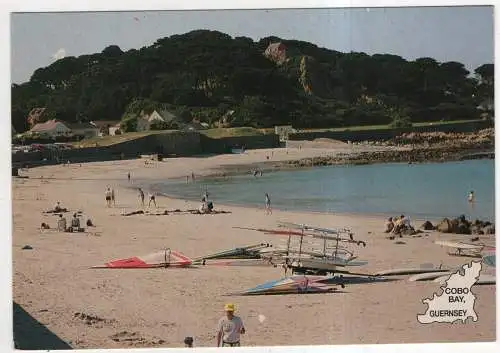 [Ansichtskarte] GUERNSEY - Cobo Bay. 