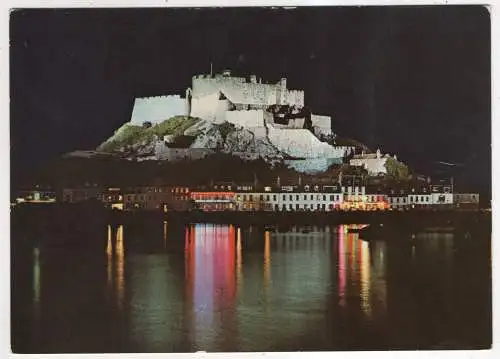 [Ansichtskarte] JERSEY - Gorey - Mont Orgueil Castle and Gardens. 