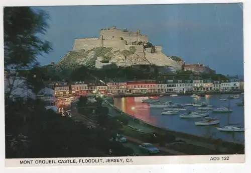 [Ansichtskarte] JERSEY - Gorey - Mont Orgueil Castle. 