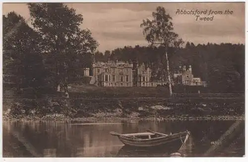 [Ansichtskarte] SCOTLAND - Abbotsford from the Tweed. 