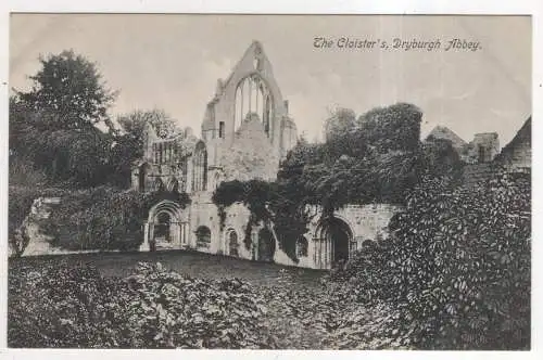 [Ansichtskarte] SCOTLAND - Dryburgh Abbey - The Cloisters. 