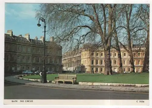 [Ansichtskarte] ENGLAND - Bath - The Circus. 