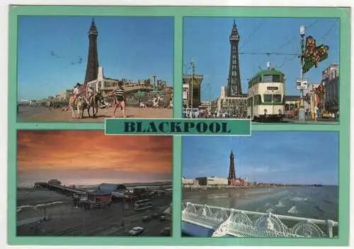 [Ansichtskarte] ENGLAND - Blackpool. 