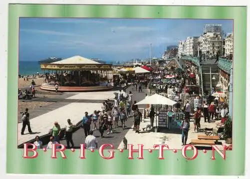 [Ansichtskarte] ENGLAND - Brighton - The Beach from the Pier. 