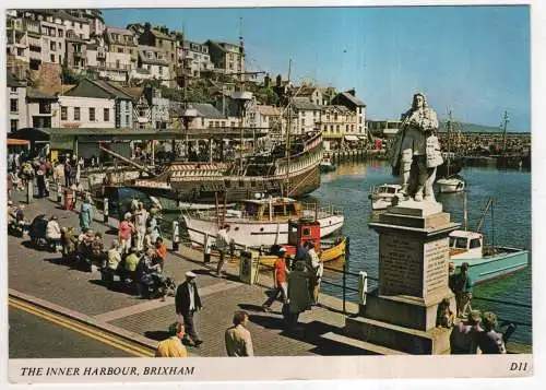 [Ansichtskarte] ENGLAND - Brixham - The Inner Harbour. 