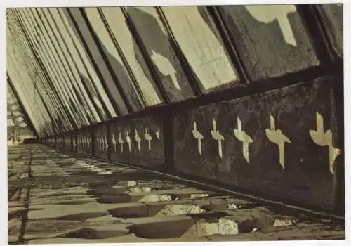 [Ansichtskarte] ENGLAND - Cambrige - Sunlight and shadow on the roof of King's College Chapel. 