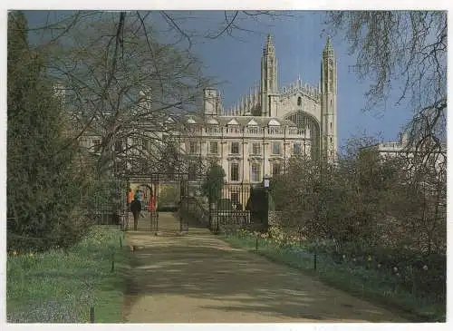 [Ansichtskarte] ENGLAND - Cambrige - Clare College and King's College Chapel. 