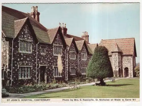 [Ansichtskarte] ENGLAND - Canterbury - St. John's Hospital. 