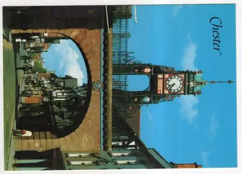 [Ansichtskarte] ENGLAND - Chester - The Eastgate. 