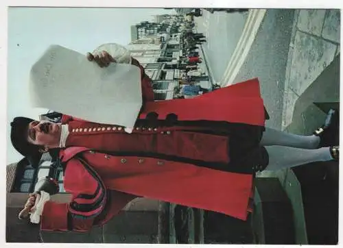 [Ansichtskarte] ENGLAND - Chester - Chester's Town Crier. 