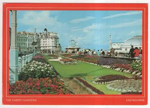 [Ansichtskarte] ENGLAND - Eastbourne - The Carpet Gardens. 