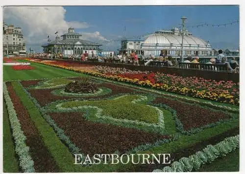 [Ansichtskarte] ENGLAND - Eastbourne - The Carpet Gardens. 