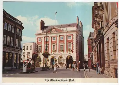 [Ansichtskarte] ENGLAND - York - The Mansion House. 