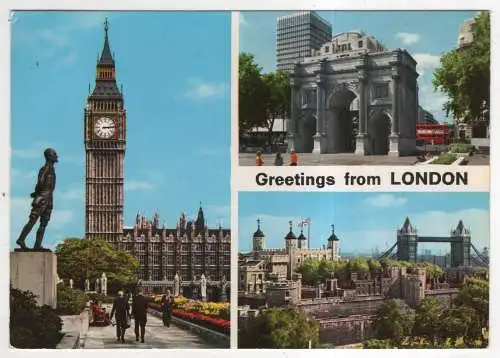 [Ansichtskarte] ENGLAND - London. 