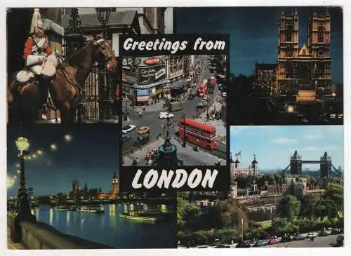 [Ansichtskarte] ENGLAND - London. 