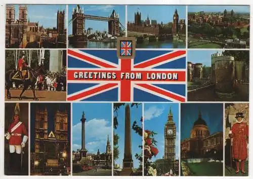 [Ansichtskarte] ENGLAND - London. 