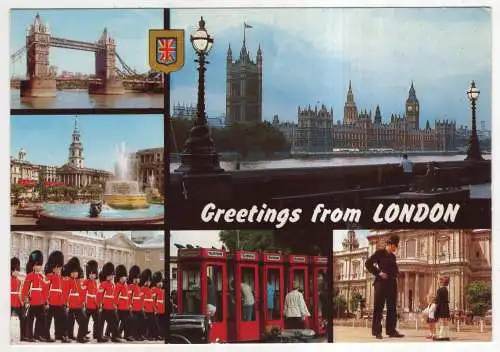 [Ansichtskarte] ENGLAND - London. 