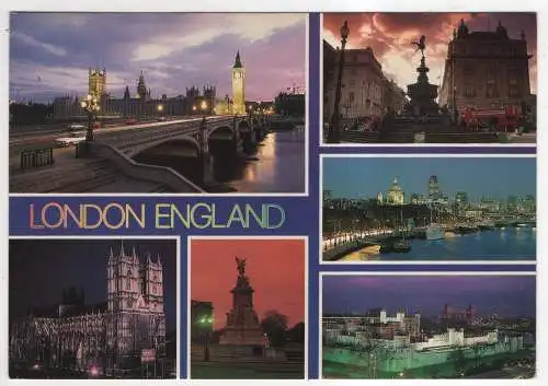 [Ansichtskarte] ENGLAND - London. 