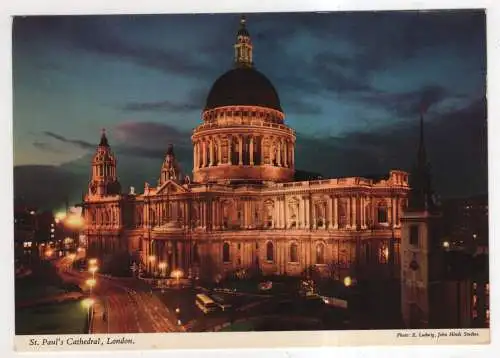 [Ansichtskarte] ENGLAND - London -  St. Paul's Cathedral. 