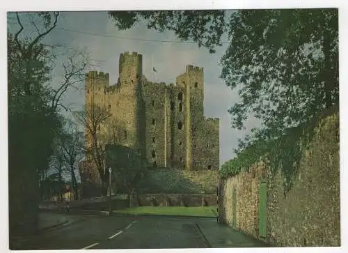 [Ansichtskarte] ENGLAND - Rochester Castle . Keep from south-east. 