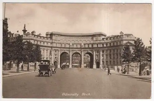 [Ansichtskarte] ENGLAND - London - Admirality Arch. 