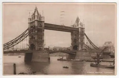 [Ansichtskarte] ENGLAND - London - Tower Bridge. 