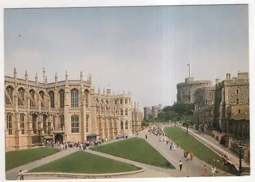 [Ansichtskarte] ENGLAND - Windsor Castle - Lower Waard. 