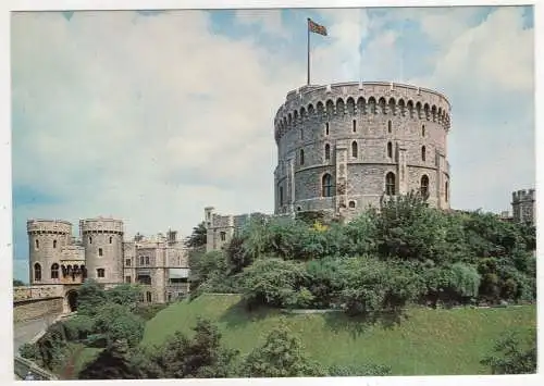 [Ansichtskarte] ENGLAND - Windsor Castle - Norman Gate and the Round Tower. 