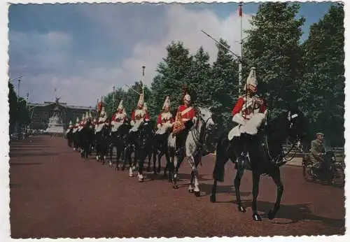 [Ansichtskarte] ENGLAND - London - Horse Guards in the Mall. 