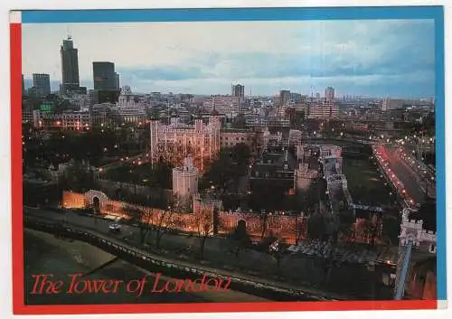 [Ansichtskarte] ENGLAND - London - The Tower of London. 