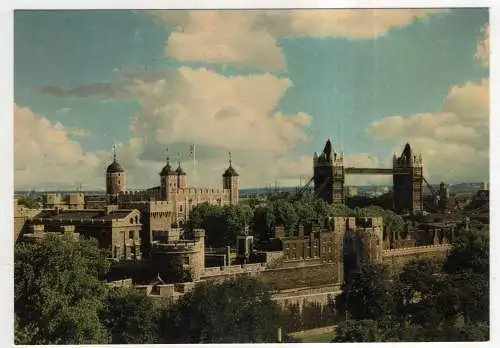 [Ansichtskarte] ENGLAND - London - Tower of London. 