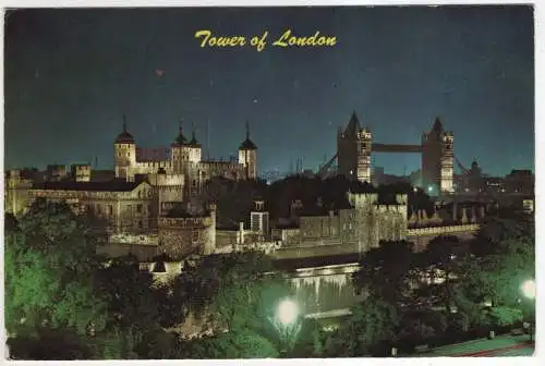 [Ansichtskarte] ENGLAND - London - Tower of London. 