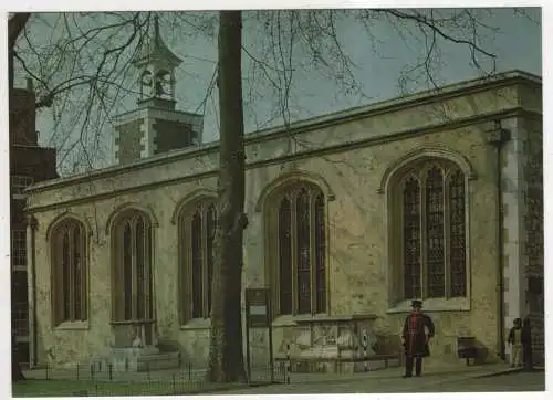 [Ansichtskarte] ENGLAND - London - Tower of London - The Chapel of St. Peter ad Vincula. 