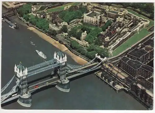 [Ansichtskarte] ENGLAND - London - Tower Bridge & Tower of London. 