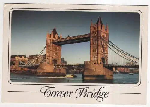 [Ansichtskarte] ENGLAND - London - Tower Bridge from the Wharf. 